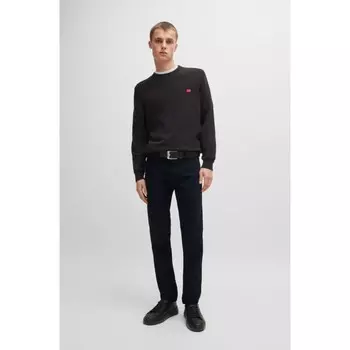 Джинсы узкого кроя из комфортного эластичного денима. Hugo, цвет Dark Blue
