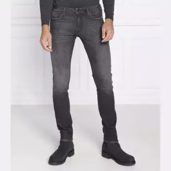 Джинсы узкого кроя j06 Emporio Armani, черный