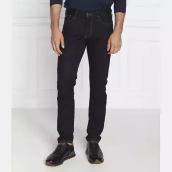 Джинсы узкого кроя j06 Emporio Armani, черный