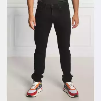 Джинсы узкого кроя j06 Emporio Armani, черный