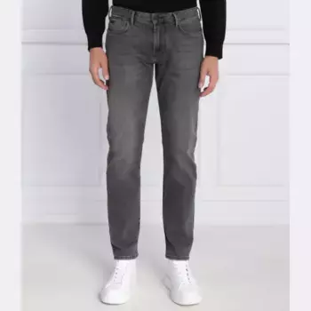 Джинсы узкого кроя j06 Emporio Armani, черный