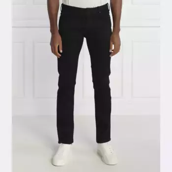 Джинсы узкого кроя j06 Emporio Armani, черный