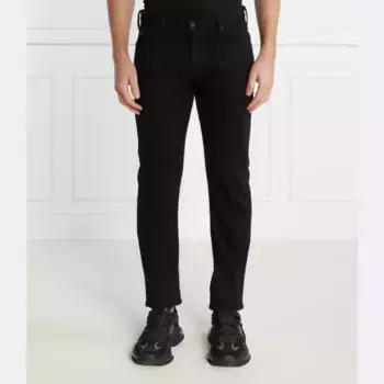 Джинсы узкого кроя j06 Emporio Armani, черный