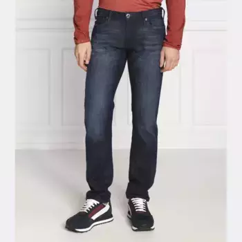 Джинсы узкого кроя j06 Emporio Armani, синий