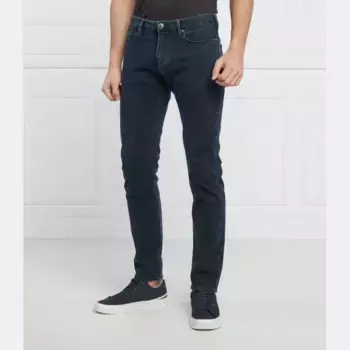 Джинсы узкого кроя j06 Emporio Armani, синий