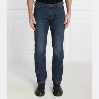 Джинсы узкого кроя j06 Emporio Armani, синий