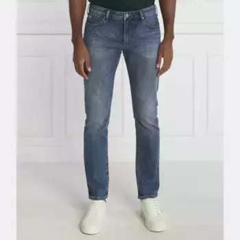 Джинсы узкого кроя j06 Emporio Armani, синий