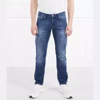 Джинсы узкого кроя j06 Emporio Armani, синий