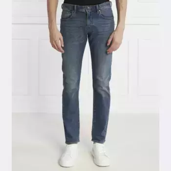 Джинсы узкого кроя j13 Armani Exchange, синий