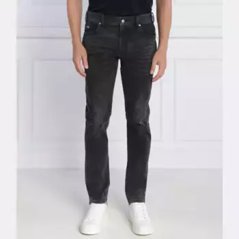 Джинсы узкого кроя j16 Emporio Armani, черный
