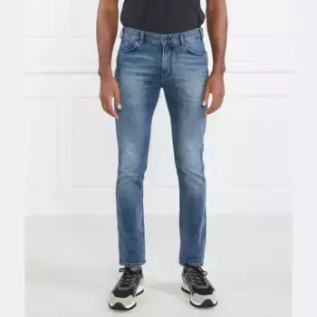 Джинсы узкого кроя j16 Emporio Armani, синий