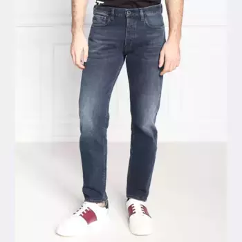 Джинсы узкого кроя j20 Emporio Armani, синий