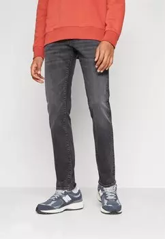 Джинсы узкого кроя Jack & Jones, черный деним