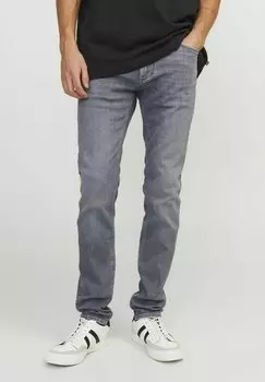 Джинсы узкого кроя Jack & Jones, цвет grey denim