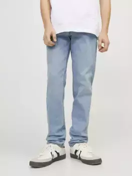 Джинсы узкого кроя Jack & Jones для детей "JJIGLENN JJORIGINAL SQ 730 SN JNR" Jack & Jones Junior, синий
