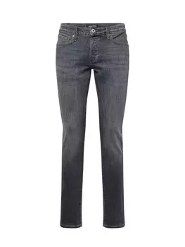 Джинсы узкого кроя JACK & JONES GLENN CON, серый деним