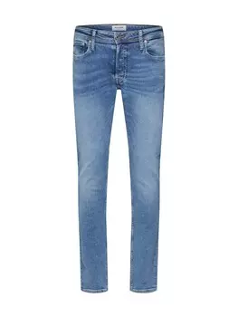 Джинсы узкого кроя JACK & JONES GLENN, синий джинсовый