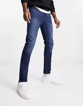 Джинсы узкого кроя Jack & Jones Intelligence Liam средней стирки