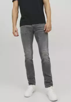 Джинсы узкого кроя Jack & Jones "JJ JJIGLENN JJORIGINAL", серый