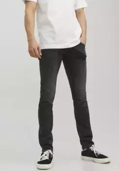 Джинсы узкого кроя Jack & Jones "JJ JJIGLENN JJORIGINAL", черный