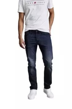 Джинсы узкого кроя Jack & Jones "JJ JJITIM JJORIGINAL AGI 116", синий