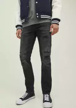 Джинсы узкого кроя Jack & Jones "JJIGLENN JJBLAIR GE 802 NOOS", черный