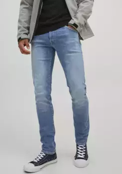 Джинсы узкого кроя Jack & Jones "JJIGLENN JJFOX JOS 047 50SPS", синий