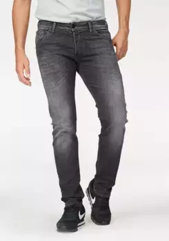 Джинсы узкого кроя Jack & Jones "JJIGLENN JJFOX BL 655 50SPS NOOS", черный