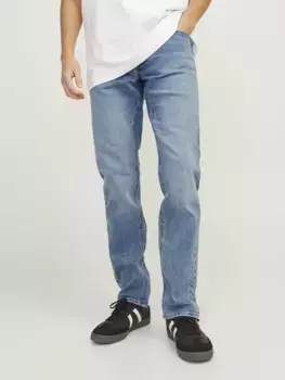 Джинсы узкого кроя Jack & Jones "JJIGLENN JJORIGINAL MF 221 SN", синий