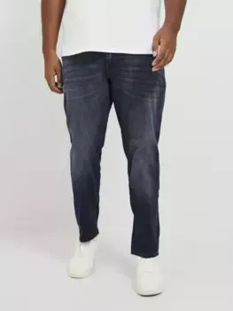 Джинсы узкого кроя Jack & Jones PlusSize "GLENN FOX", синий