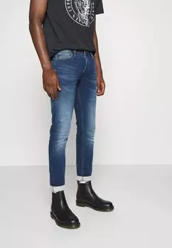Джинсы узкого кроя Jack & Jones, синий деним