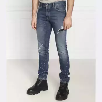 Джинсы узкого кроя Just Cavalli, синий