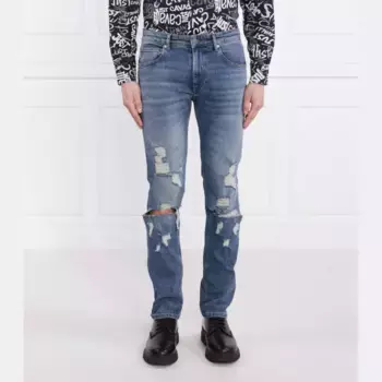 Джинсы узкого кроя Just Cavalli, синий