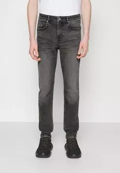 Джинсы узкого кроя Karl Lagerfeld, черные