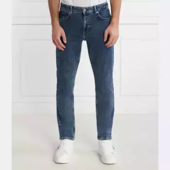 Джинсы узкого кроя Karl Lagerfeld, синий