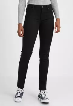 Джинсы узкого кроя Lee, черный