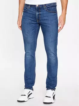 Джинсы узкого кроя Lee, синий