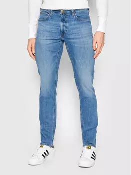 Джинсы узкого кроя Lee, синий