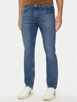 Джинсы узкого кроя Lee, синий