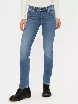 Джинсы узкого кроя Lee, синий