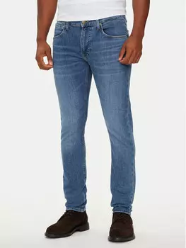 Джинсы узкого кроя Lee, синий