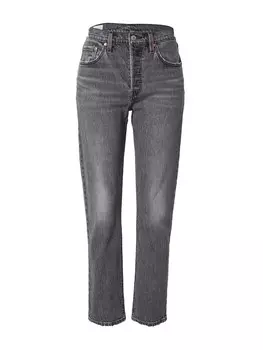 Джинсы узкого кроя LEVI'S 501 JEANS FOR WOMEN, серый деним
