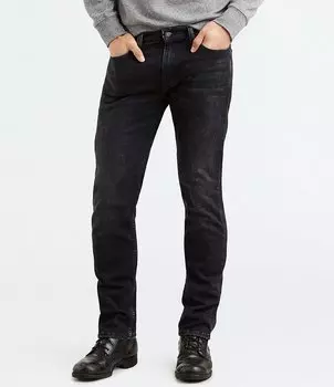 Джинсы узкого кроя Levi's 511 стрейч, черный