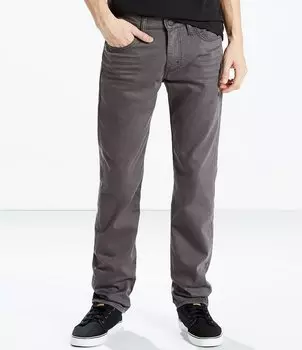 Джинсы узкого кроя Levi's 511 стрейч, серый