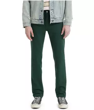 Джинсы узкого кроя Levi's 511, зеленый