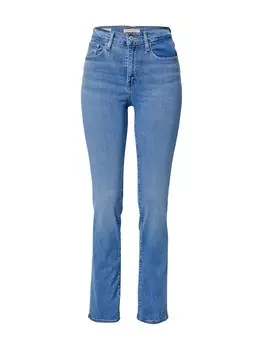 Джинсы узкого кроя LEVIS 724 HIGH RISE STRAIGHT, синий