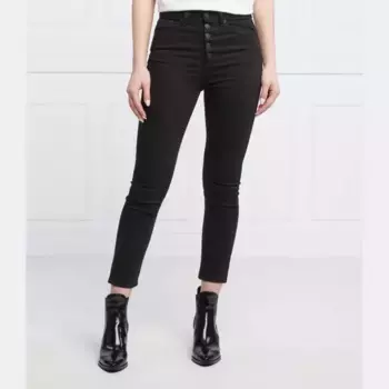 Джинсы узкого кроя Lizy The Kooples, черный