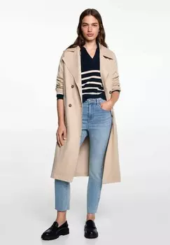 Джинсы узкого кроя Mango Kids, светло-голубой