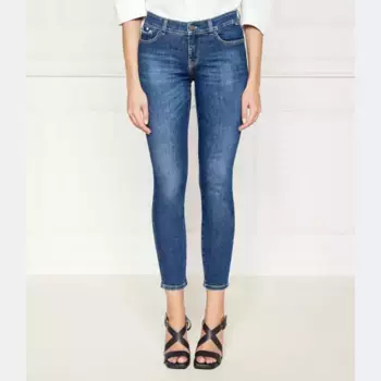 Джинсы узкого кроя Marc Cain, синий