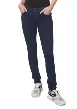 Джинсы узкого кроя Marc O'Polo, выполненные из эластичной смеси органического хлопка, синий